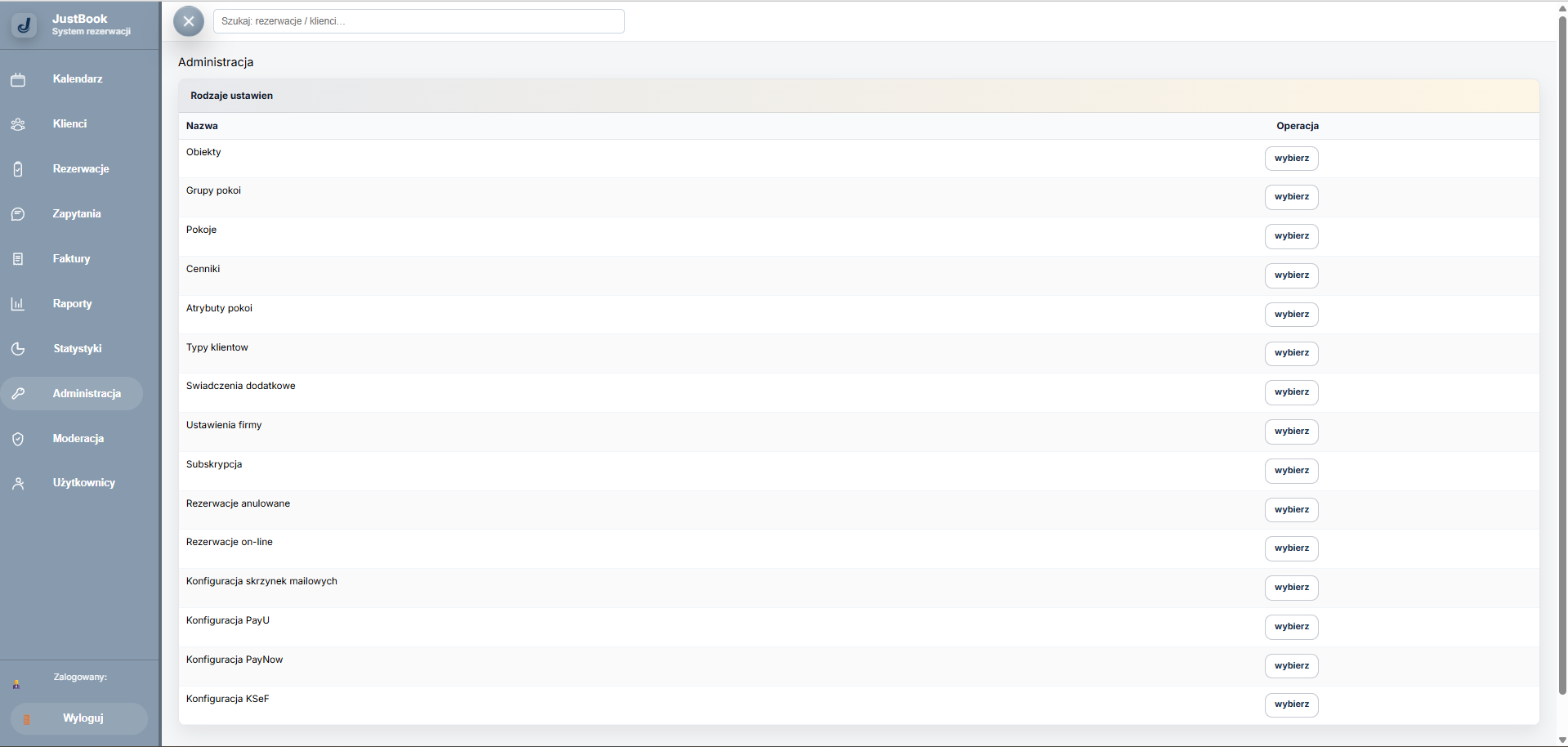 Administracja systemu
